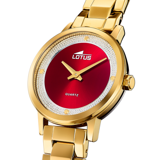 Lotus RELOJ DE MUJER LOTUS TRENDY CON ESFERA ROJA 18893/2
