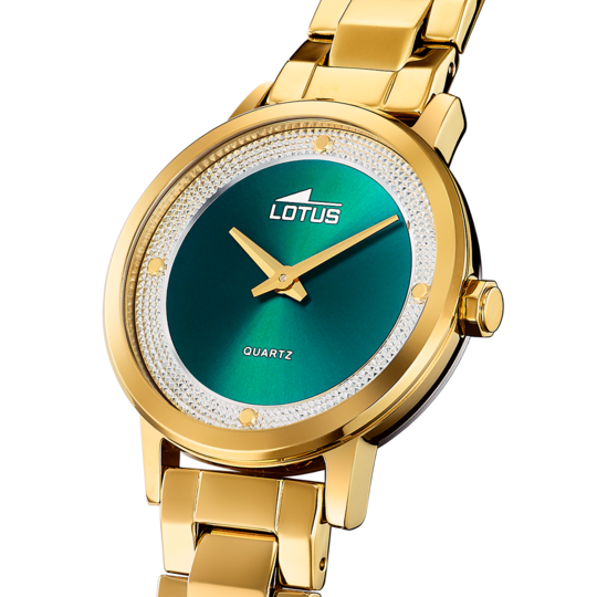 Lotus RELOJ DE MUJER LOTUS TRENDY CON ESFERA VERDE 18893/3