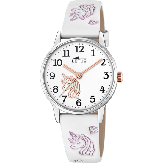 lotus RELOJ INFANTIL LOTUS JUNIOR CON ESFERA BLANCA 18865/1