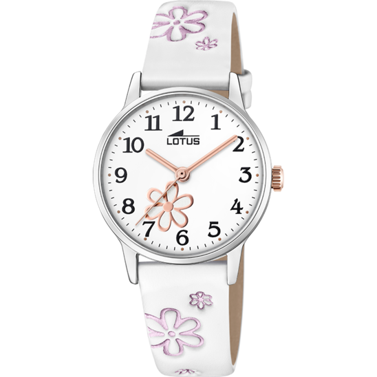 lotus RELOJ INFANTIL LOTUS JUNIOR CON ESFERA BLANCA 18863/1