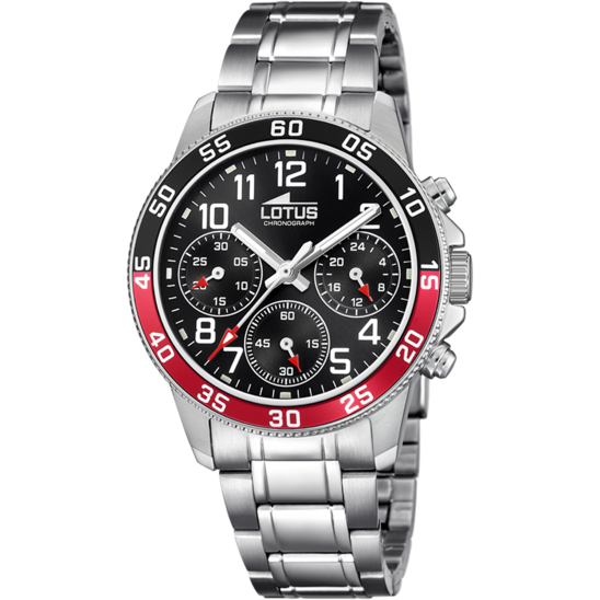 lotus RELOJ INFANTIL LOTUS JUNIOR CON ESFERA NEGRA 18580/5