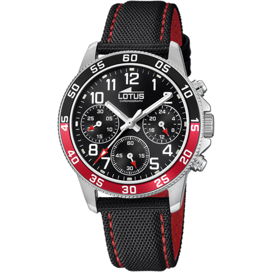 lotus RELOJ INFANTIL LOTUS JUNIOR CON ESFERA NEGRA 18581/5