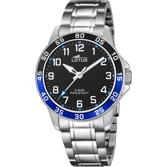 lotus RELOJ INFANTIL LOTUS JUNIOR CON ESFERA NEGRA 18786/2