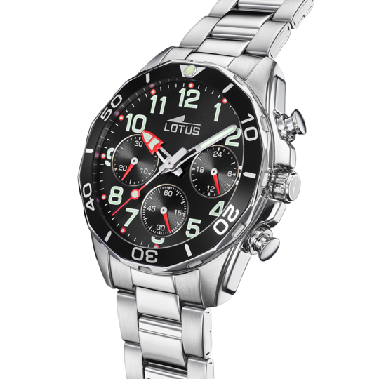 Lotus RELOJ INFANTIL LOTUS JUNIOR CON ESFERA NEGRA 18858/2