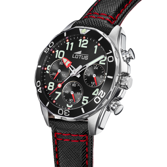 Lotus RELOJ INFANTIL LOTUS JUNIOR CON ESFERA NEGRA 18859/2