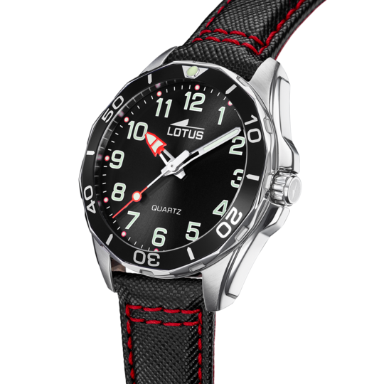 Lotus RELOJ INFANTIL LOTUS JUNIOR CON ESFERA NEGRA 18861/2