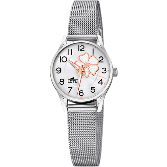 lotus RELOJ INFANTIL LOTUS JUNIOR CON ESFERA PLATEADA 18571/G