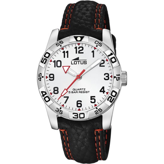 lotus RELOJ INFANTIL LOTUS JUNIOR CON ESFERA PLATEADA 18665/1