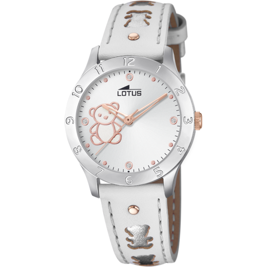 lotus RELOJ INFANTIL LOTUS JUNIOR CON ESFERA PLATEADA 18657/A