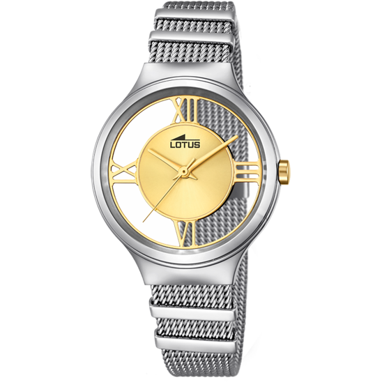 lotus RELOJ LOTUS 18331/2 DORADO CORREA DE ACERO INOXIDABLE 316L MUJER