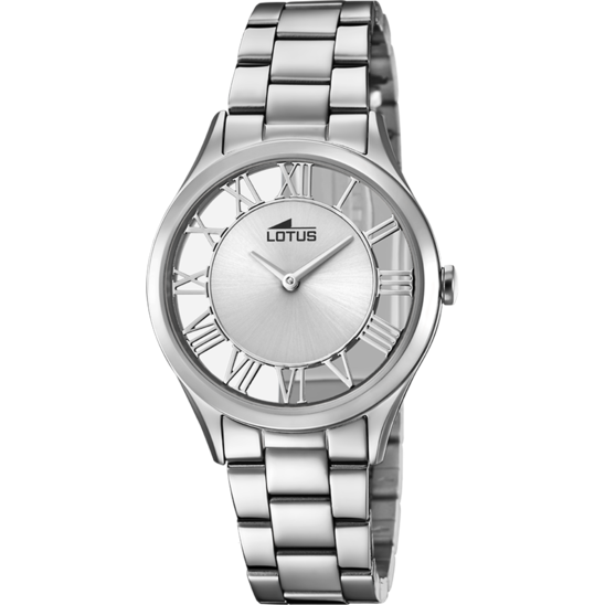 lotus RELOJ LOTUS 18395/1 GRIS CORREA DE ACERO INOXIDABLE 316L MUJER