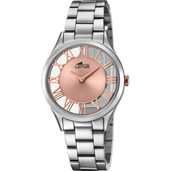 lotus RELOJ LOTUS 18395/3 ROSA CORREA DE ACERO INOXIDABLE 316L MUJER