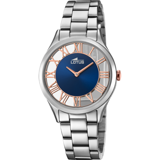 lotus RELOJ LOTUS 18395/6 AZUL CORREA DE ACERO INOXIDABLE 316L MUJER