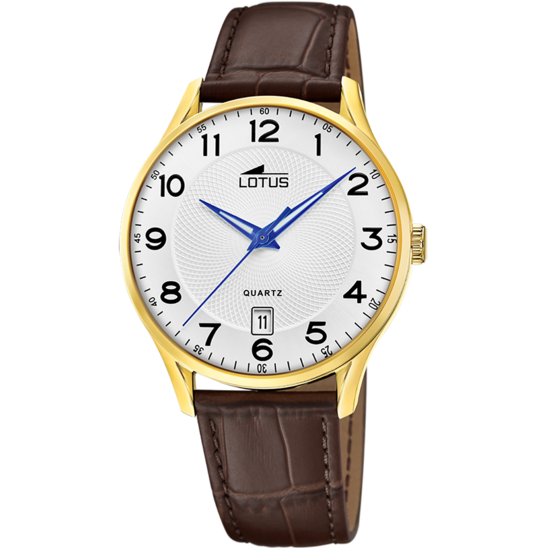 lotus RELOJ LOTUS 18403/E BLANCO CORREA DE CUERO HOMBRE