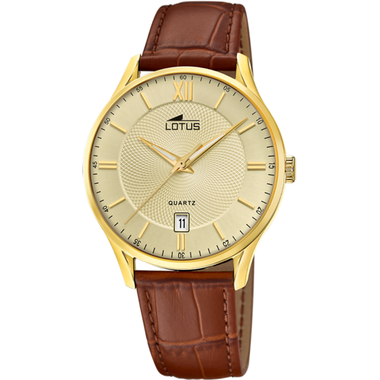 lotus RELOJ LOTUS 18403/G BLANCO CORREA DE CUERO HOMBRE