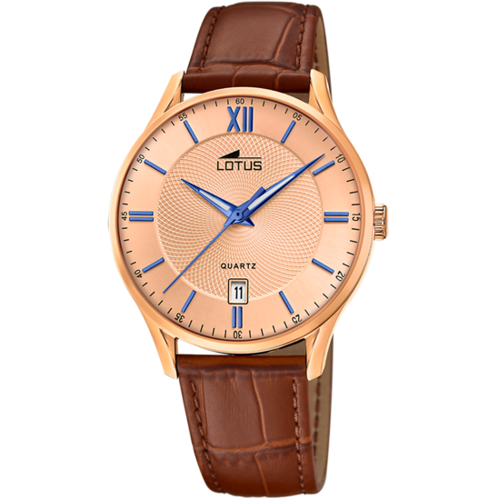 lotus RELOJ LOTUS 18404/H ROSA CORREA DE CUERO HOMBRE