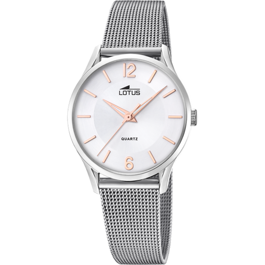 lotus RELOJ LOTUS 18408/F CORREA DE ACERO INOXIDABLE 316L MUJER
