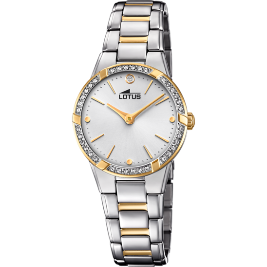 lotus RELOJ LOTUS 18455/1 PLATEADO CORREA DE ACERO INOXIDABLE 316L MUJER