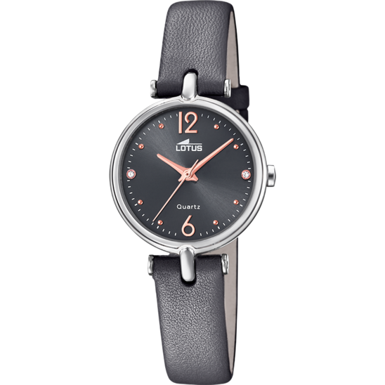 lotus RELOJ LOTUS 18458/D NEGRO CORREA DE CUERO MUJER