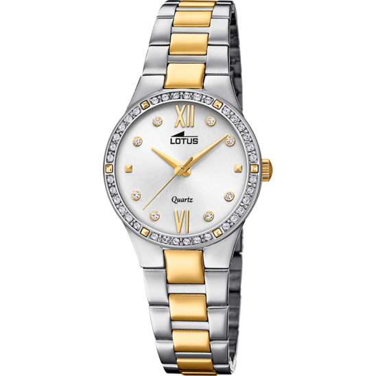 lotus RELOJ LOTUS 18461/1 PLATEADO CORREA DE ACERO INOXIDABLE 316L MUJER