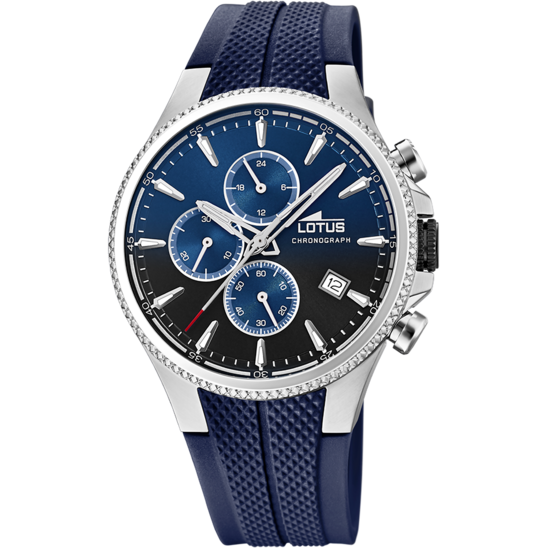 lotus RELOJ LOTUS 18621/B AZUL CORREA DE CAUCHO HOMBRE