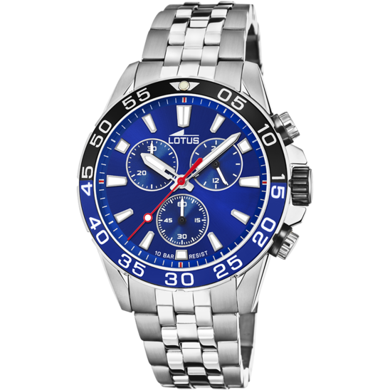 lotus RELOJ LOTUS 18765/1 AZUL CORREA DE ACERO INOXIDABLE 316L HOMBRE
