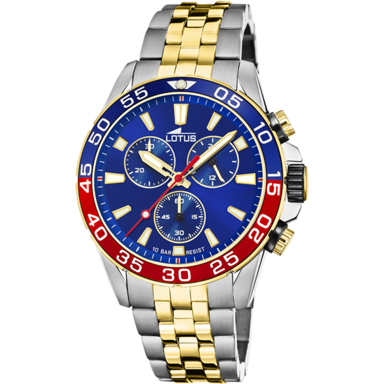 lotus RELOJ LOTUS 18767/3 AZUL CORREA DE ACERO INOXIDABLE 316L HOMBRE