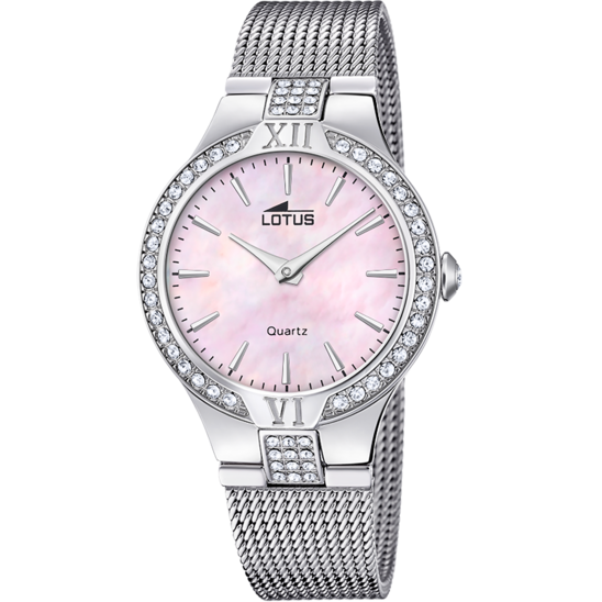 lotus RELOJ LOTUS 18894/B ROSA CORREA DE ACERO INOXIDABLE 316L MUJER