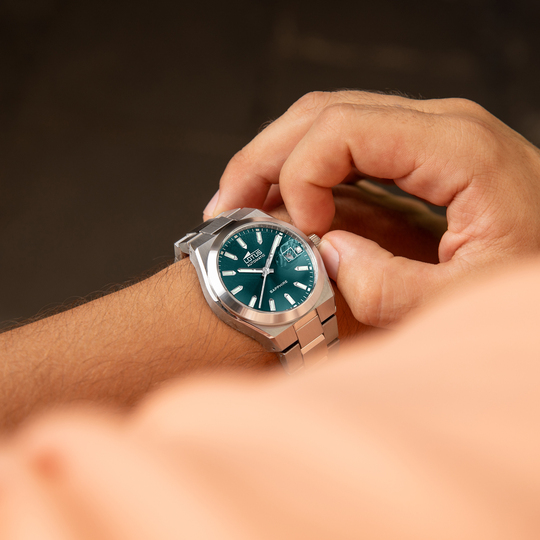 Lotus RELOJ LOTUS AUTOMATIC 18996/4 AZUL CORREA DE ACERO INOXIDABLE 316L HOMBRE