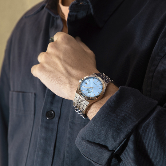 Lotus RELOJ LOTUS AUTOMATIC 19000/2 AZUL CORREA DE ACERO INOXIDABLE 316L HOMBRE