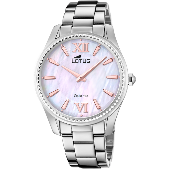 lotus RELOJ LOTUS BLISS 18898/A BEIGE CORREA DE ACERO INOXIDABLE 316L MUJER