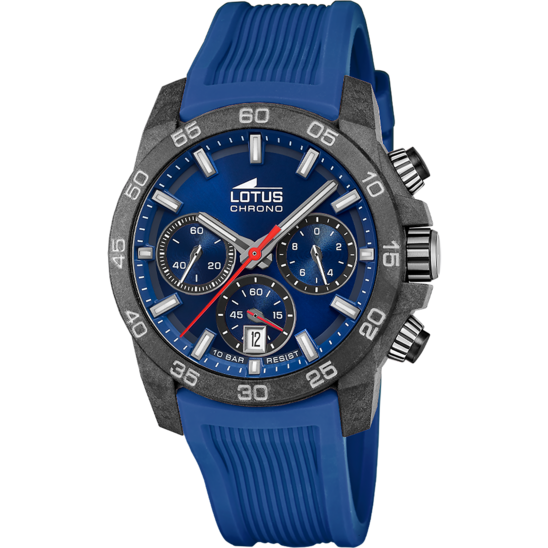 lotus RELOJ LOTUS CHRONO 18974/1 AZUL CORREA DE CAUCHO HOMBRE