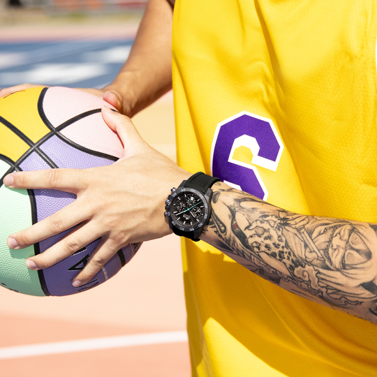 Lotus RELOJ LOTUS CHRONO 18974/3 NEGRO CORREA DE CAUCHO HOMBRE