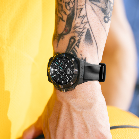 Lotus RELOJ LOTUS CHRONO 18975/3 NEGRO CORREA DE CAUCHO HOMBRE