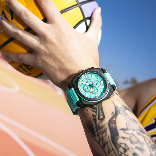 Lotus RELOJ LOTUS CHRONO 18976/5 AZUL CORREA DE CAUCHO HOMBRE