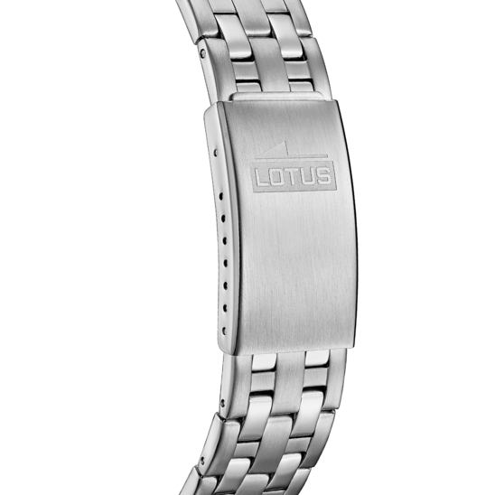 Lotus RELOJ LOTUS CHRONO 18989/1 BLANCO CORREA DE ACERO INOXIDABLE 316L HOMBRE