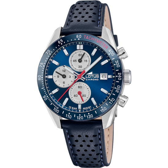 lotus RELOJ LOTUS CHRONO 18995/5 AZUL CORREA DE PIEL HOMBRE