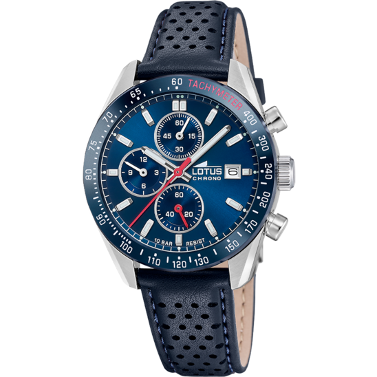 lotus RELOJ LOTUS CHRONO 18995/7 PLATEADO CORREA DE PIEL HOMBRE