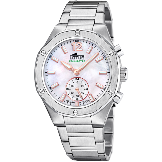 lotus RELOJ LOTUS CONNECTED 18971/1 BEIGE CORREA DE ACERO INOXIDABLE 316L MUJER
