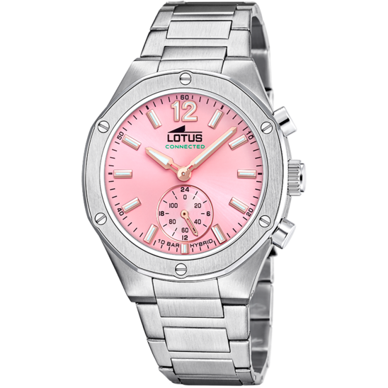 lotus RELOJ LOTUS CONNECTED 18971/2 ROSA CORREA DE ACERO INOXIDABLE 316L MUJER