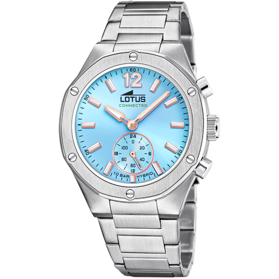 lotus RELOJ LOTUS CONNECTED 18971/3 AZUL CORREA DE ACERO INOXIDABLE 316L MUJER