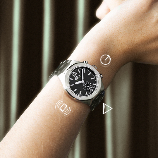 Lotus RELOJ LOTUS CONNECTED 18971/6 NEGRO CORREA DE ACERO INOXIDABLE 316L MUJER