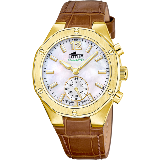 lotus RELOJ LOTUS CONNECTED 18973/1 BEIGE CORREA DE PIEL MUJER