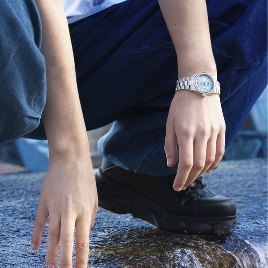 Lotus RELOJ LOTUS FREEDOM 18933/5 AZUL CORREA DE ACERO INOXIDABLE 316L MUJER