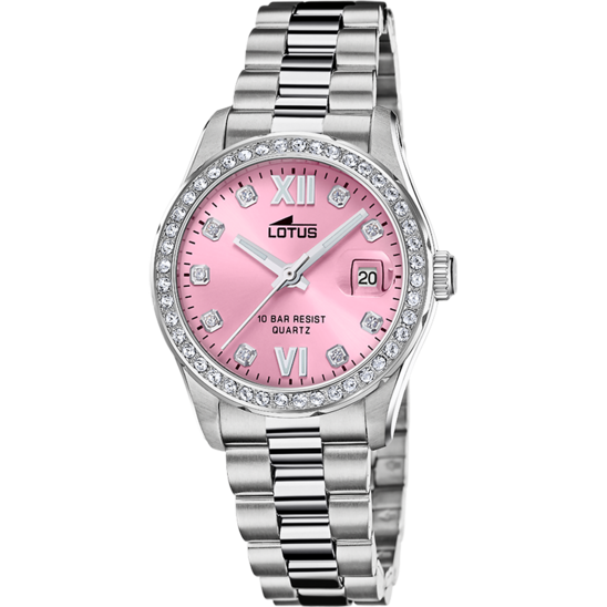 lotus RELOJ LOTUS FREEDOM 18933/6 ROSA CORREA DE ACERO INOXIDABLE 316L MUJER