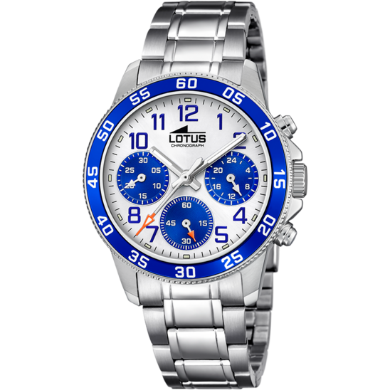 lotus RELOJ LOTUS JUNIOR COLLECTION 18580/7 BLANCO CORREA DE ACERO INOXIDABLE 316L INFANTIL