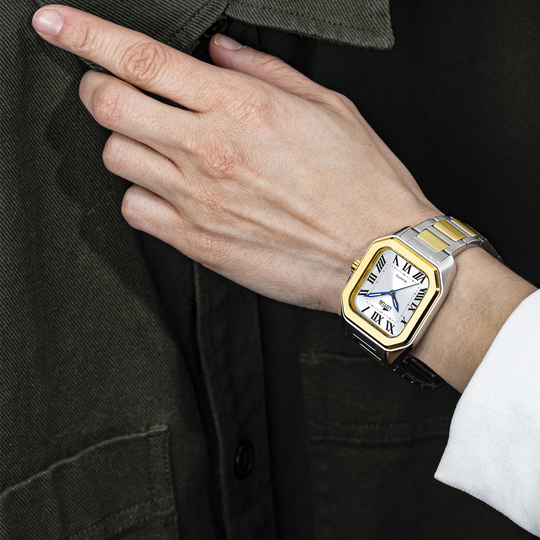 Lotus RELOJ LOTUS SQUARE SERIES 18969/1 BLANCO CORREA DE ACERO INOXIDABLE 316L MUJER