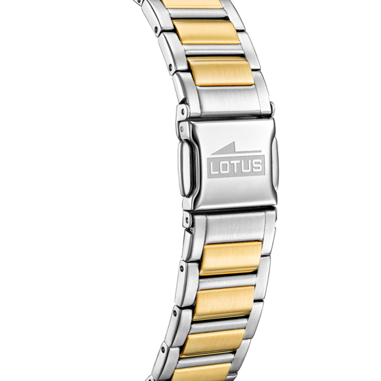 Lotus RELOJ LOTUS SQUARE SERIES 18969/2 NACARADO CORREA DE ACERO INOXIDABLE 316L MUJER