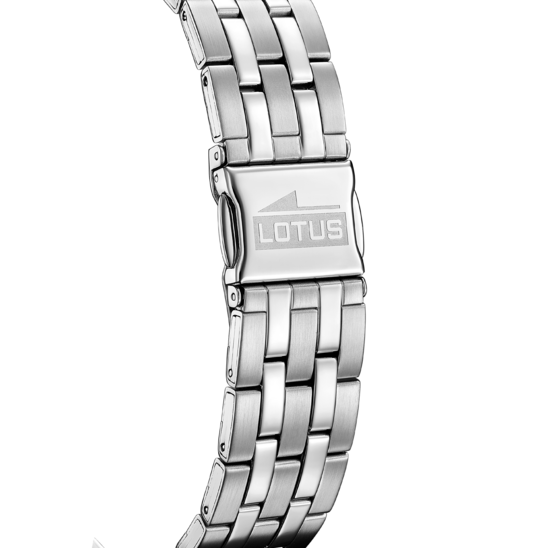 Lotus RELOJ LOTUS SQUARE SERIES 18983/4 NEGRO CORREA DE ACERO INOXIDABLE 316L HOMBRE