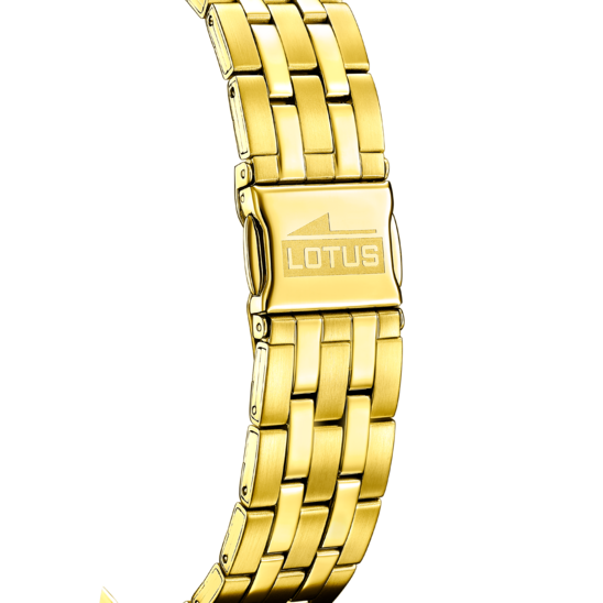 Lotus RELOJ LOTUS SQUARE SERIES 18984/2 BEIGE CORREA DE ACERO INOXIDABLE 316L HOMBRE